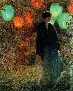 Bilde på lerret July Night, 1898