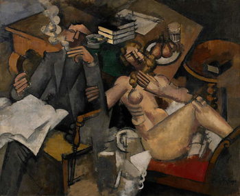 Bilde på lerret Married Life, 1912