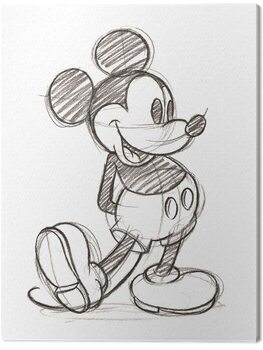 Bilde på lerret Mickey Mouse - Single