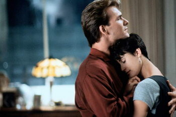 Bilde på lerret Patrick Swayze And Demi Moore