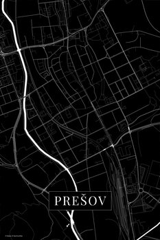 Bilde på lerret Presov black