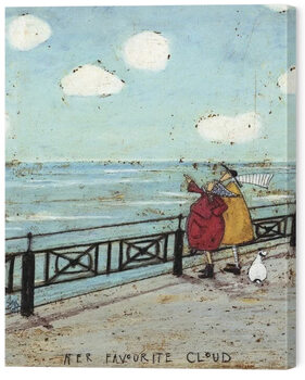 Bilde på lerret Sam Toft - Her Favourite Cloud
