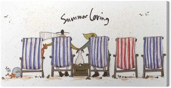 Bilde på lerret Sam Toft - Summer Loving
