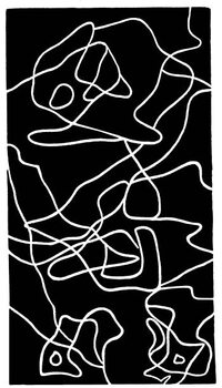 Bilde på lerret Squiggle Pattern