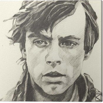 Bilde på lerret Star Wars - Luke Skywalker