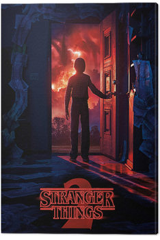 Stranger Things - Doorway Lerretsbilde