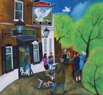 Bilde på lerret The Dove Pub Hammersmith, 2015