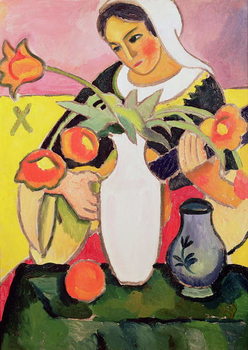 Bilde på lerret The Lute Player, 1910