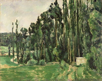 Bilde på lerret The Poplars, c.1879-82