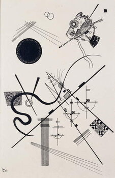 Bilde på lerret Untitled / Drawing 4 (1924)