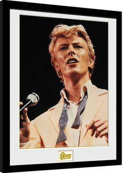 Poster incorniciato David Bowie - Bow Tie