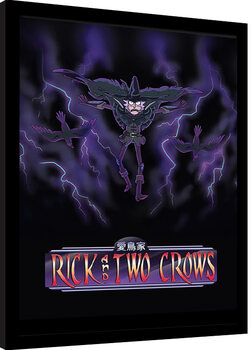 Poster incorniciato Rick and Morty - Two Crows