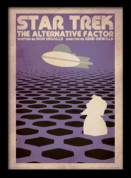 Star Trek - The Alternative Factor locandine Film in Plexiglass