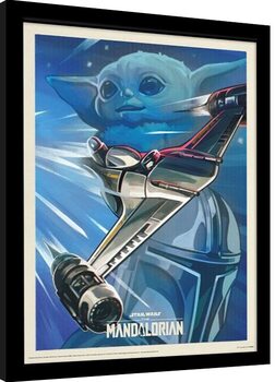 Poster incorniciato Star Wars: The Mandalorian S3 - Ready For Adventure