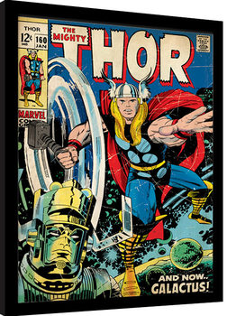 Poster incorniciato Thor - Galactus