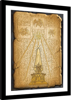 Poster incorniciato Yu-Gi-OH! - Egyptian Tablet