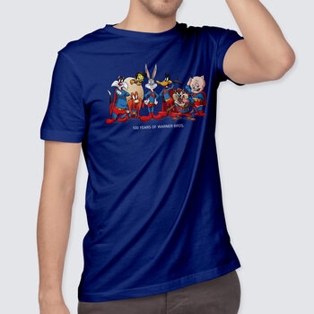 T-skjorte Looney Tunes - Superman Theme
