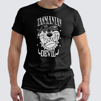 T-skjorte Looney Tunes - Tasmanian Devil