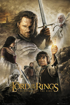 LORD OF THE RINGS - return of the king one sheet - плакат (poster)