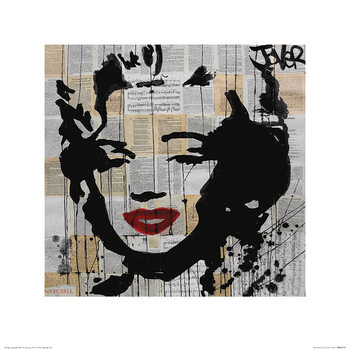 Umělecký tisk Loui Jover - Marilyn