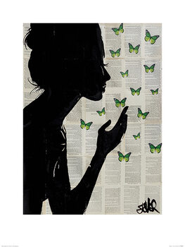 Art Print Loui Jover - Simplicity - Green