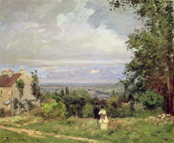 Samolepka Louveciennes, 1870