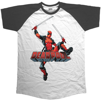 Maglietta  Deadpool - Logo Jump