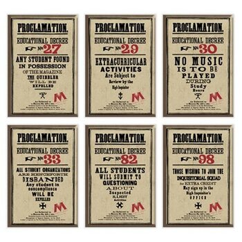 Magnet Harry Potter - Proclamations