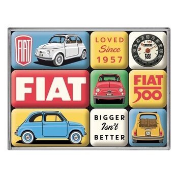 Magneet Fiat 500 Loved Since 1957