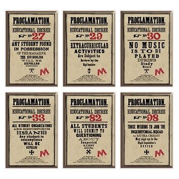 Magneet Harry Potter - Proclamations