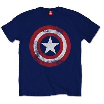 Captain America - Distress Shield Majica