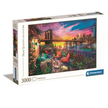 Puzzle Manhattan Balcony Sunset