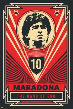 Inramad poster Maradona - The Hand Of God