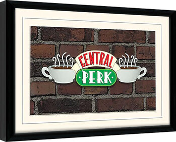 Poster enmarcado Friends - Central Perk Sign