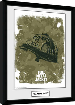 Full Metal Jacket - Helmet Poster enmarcado
