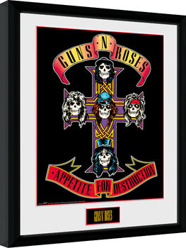 Poster enmarcado Guns N Roses - Appetite