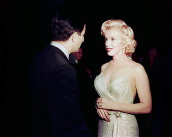 Schilderij op canvas Marilyn Monroe, Hollywood Party, 1953