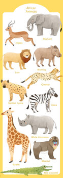 Ilustrácia African Animals