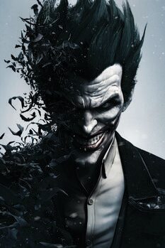 Leinwand Poster Batman Arkham - Joker