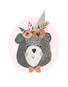 Ilustrácia Birthday Bear