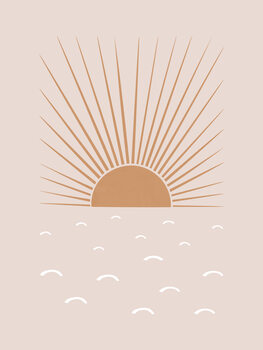 Ilustrácia Blush Sun