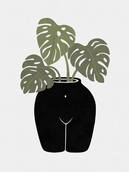 Ilustracja Body-tanical Vase