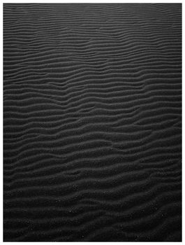 Ilustracija Border black sand
