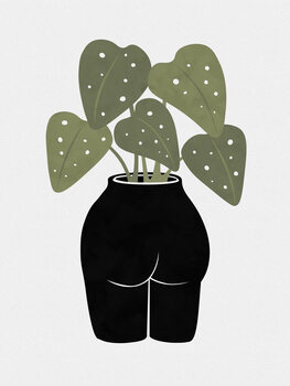 Ilustrace Butt-anical Vase