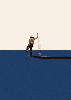 Illustration Fishing for compliments2