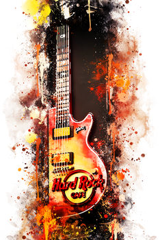 Illustrasjon Hard Rock Cafe