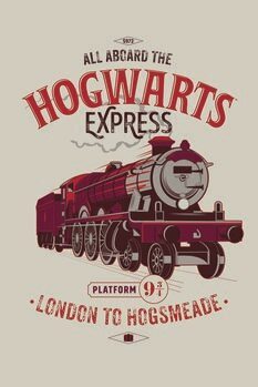 Leinwand Poster Harry Potter - Hogwarts-Express