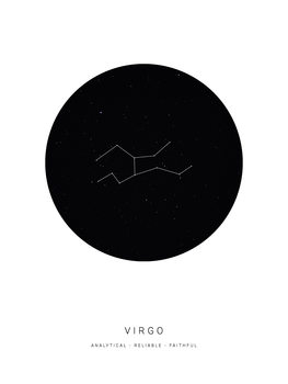 Illustrasjon horoscopevirgo