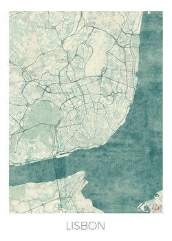 Zemljevid Lisbon