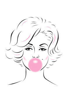 Ilustrácia Marilyn
